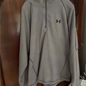 Under Armour Charcoal Quarter-Zip Fleece